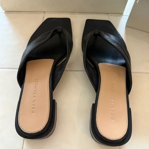 Dear Frances Black Women's Sandals - Picture 3 of 7